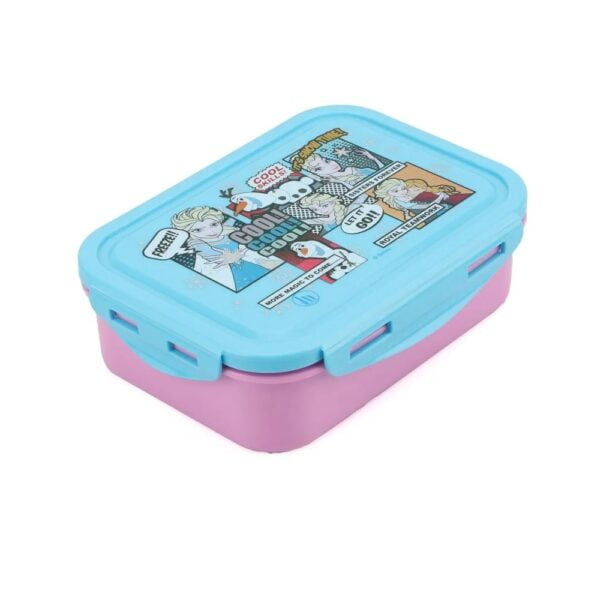 Disney Frozen Stainless Steel Lunch Box With Snap Lid Inner Container (700 ML) - Multicolor - Image 4