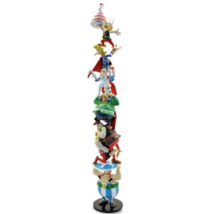Limited Edition: The Asterix Column Polychrome Version by PIXI (30 cms) 60th Anniversary
