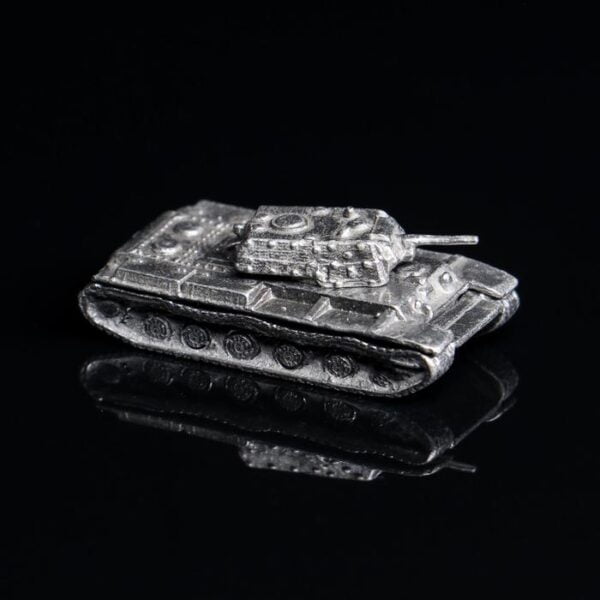 Diecast Figurine - Collection of Tanks - Tank KV 2 (Brass) - Image 3