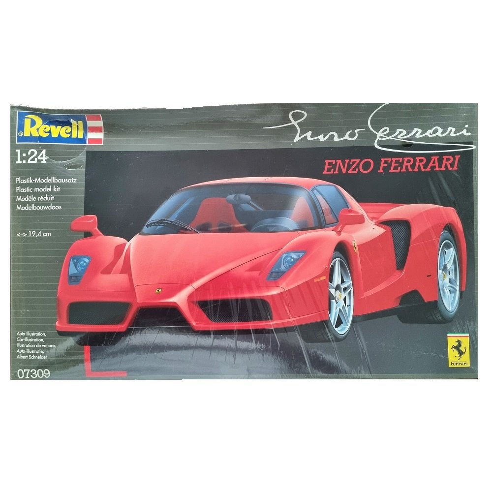 Revell Ferrari Enzo 1:24 Scale Plastic Model Kit 07309 (Officially