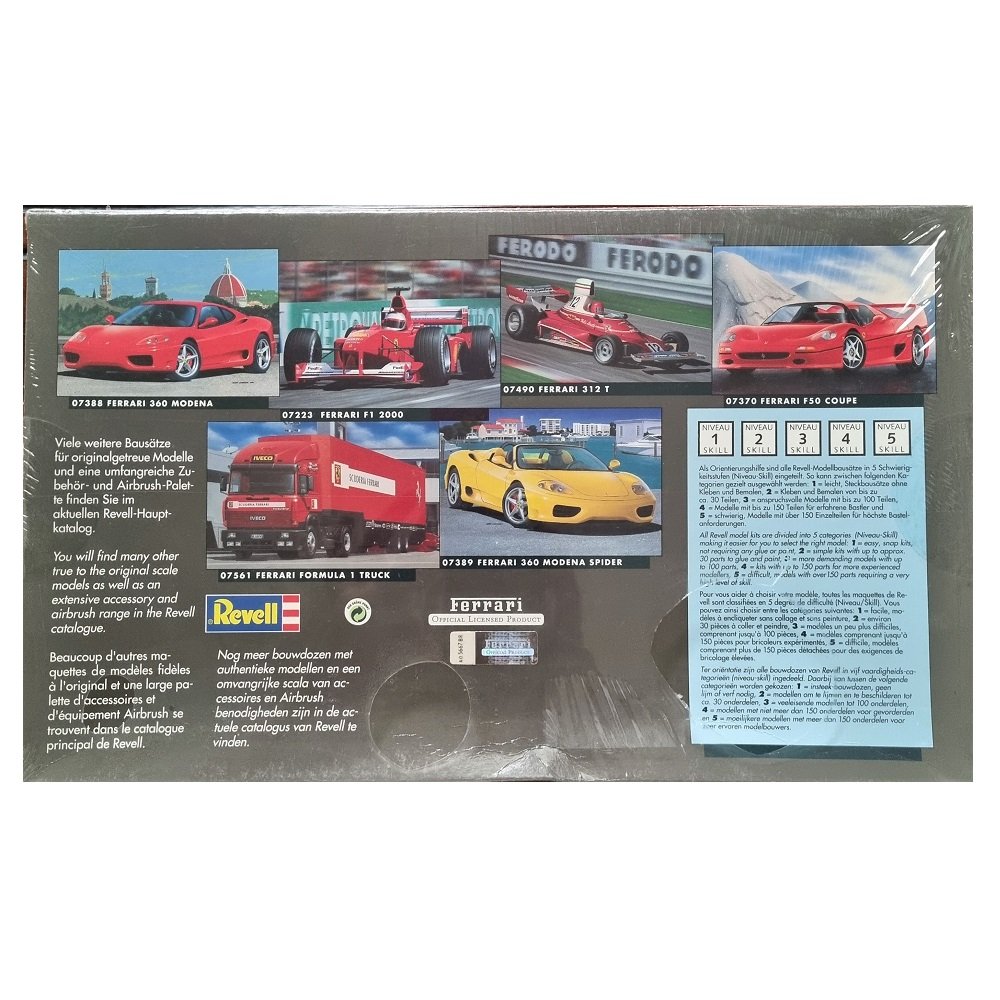 Ferrari 308 GTB 1:24 Revell plastic scale model cars kit