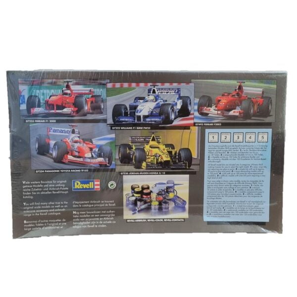 Revell Sauber Petronas C22 1:24 Scale Plastic Model Kit 07236 (Officially Licensed) - Image 2