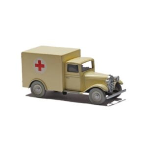 Tintin Car #56 1/43 Ambulance of the Asylum (from Cigars of the Pharaoh)