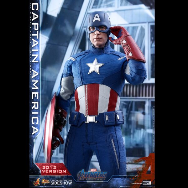 Hot Toys 1/6 Scale Captain America Avengers Endgame 2012 Version