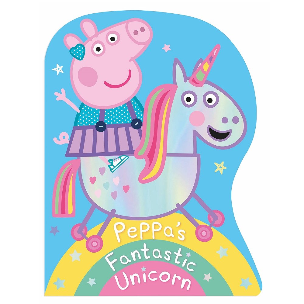 Peppa Pig: Peppa's Fantastic Unicorn shaped Board Book