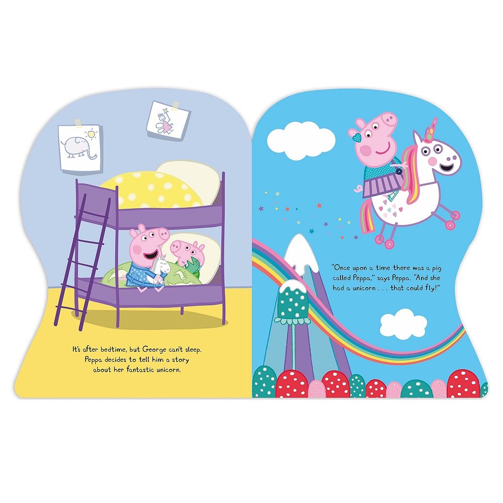 Peppa Pig: Peppa's Fantastic Unicorn shaped Board Book - Image 2