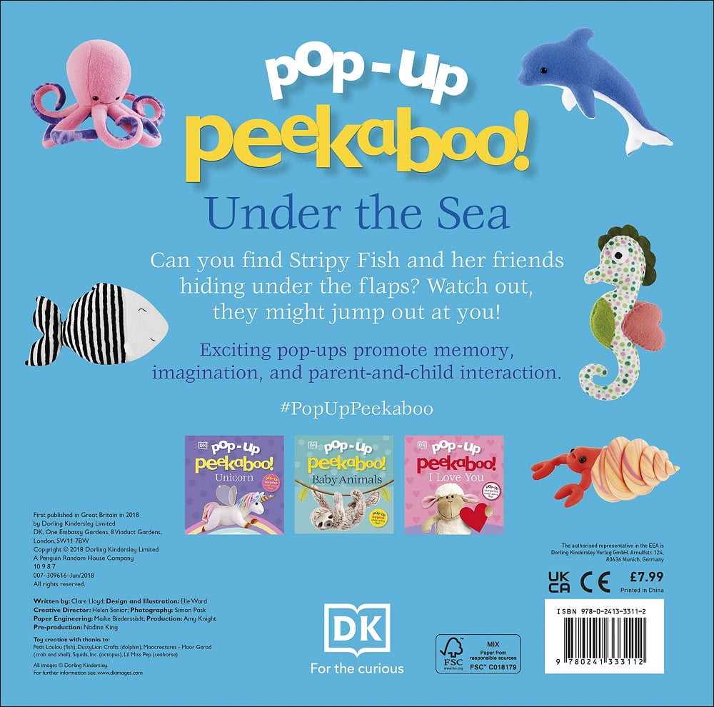 Pop Up Peekaboo! Under The Sea Book for 1+ Years - Image 2