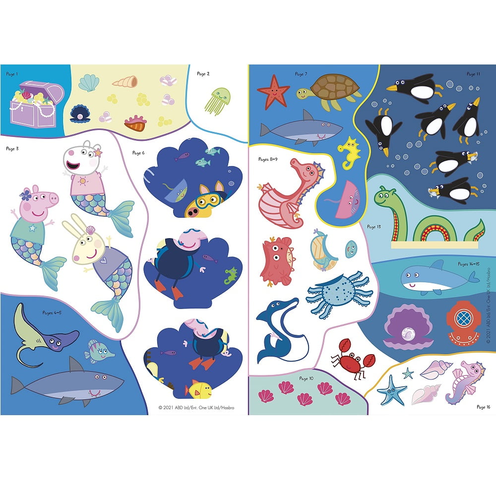 Peppa Pig : Peppa's Underwater Friends Sticker Activity Book - Image 2