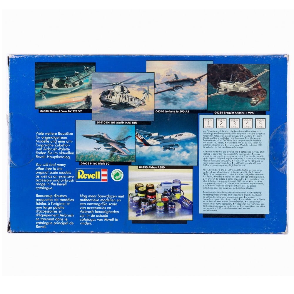 Revell 1:144 Scale F-4E/J Phantom Aircraft Plastic Model Kit 04002 - Image 2