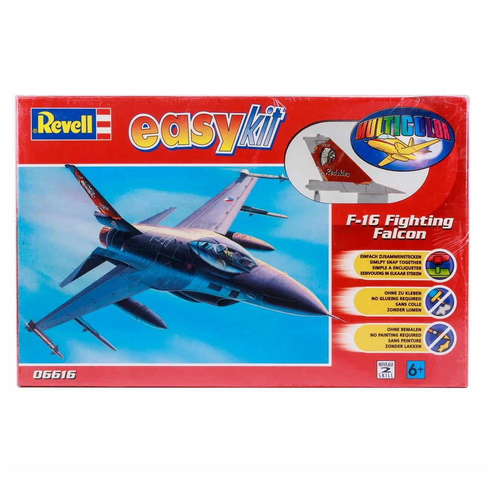 Revell Easykit 1:100 Scale F-16 Fighting Falcon - 06616