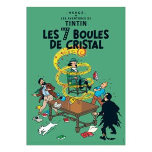 Tintin Poster - The Seven Crystal Balls (3ft x 2ft)