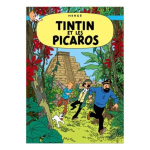 Tintin Poster - Tintin and the Picaros (3ft x 2 ft)