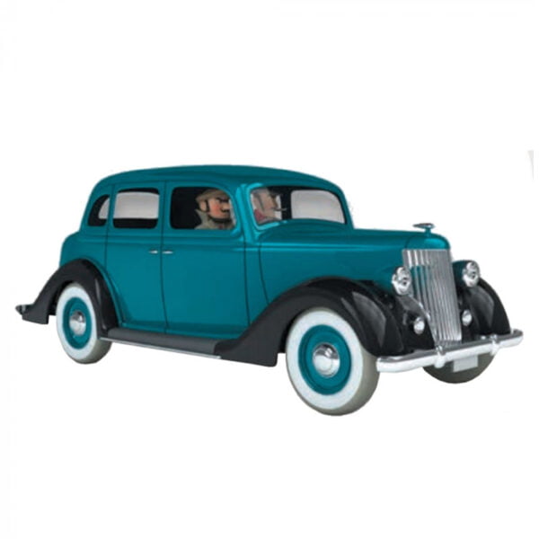 Tintin Car #66 1/24 Scale The Car of Alonzo Perez Diecast Model for Collectors