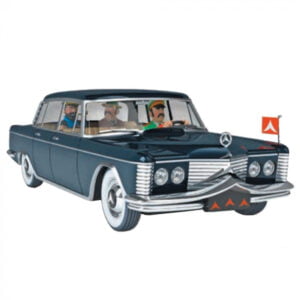 Tintin Car #64 1/24 Scale The Official Mercedes 600 Diecast Model for Collectors 14+ Years