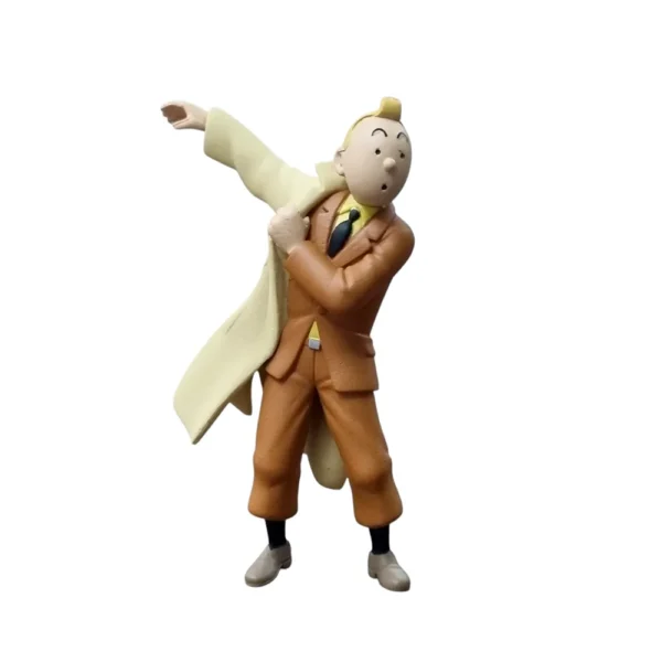 Tintin PVC Figure 8.5 cms - Tintin Puts Its Trench - Image 3