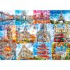 Brain Tree - Colourful Wonders 1000 Piece Puzzle for Adults: With Droplet Technology for Anti Glare & Soft Touch : Brain Tree Games LLC