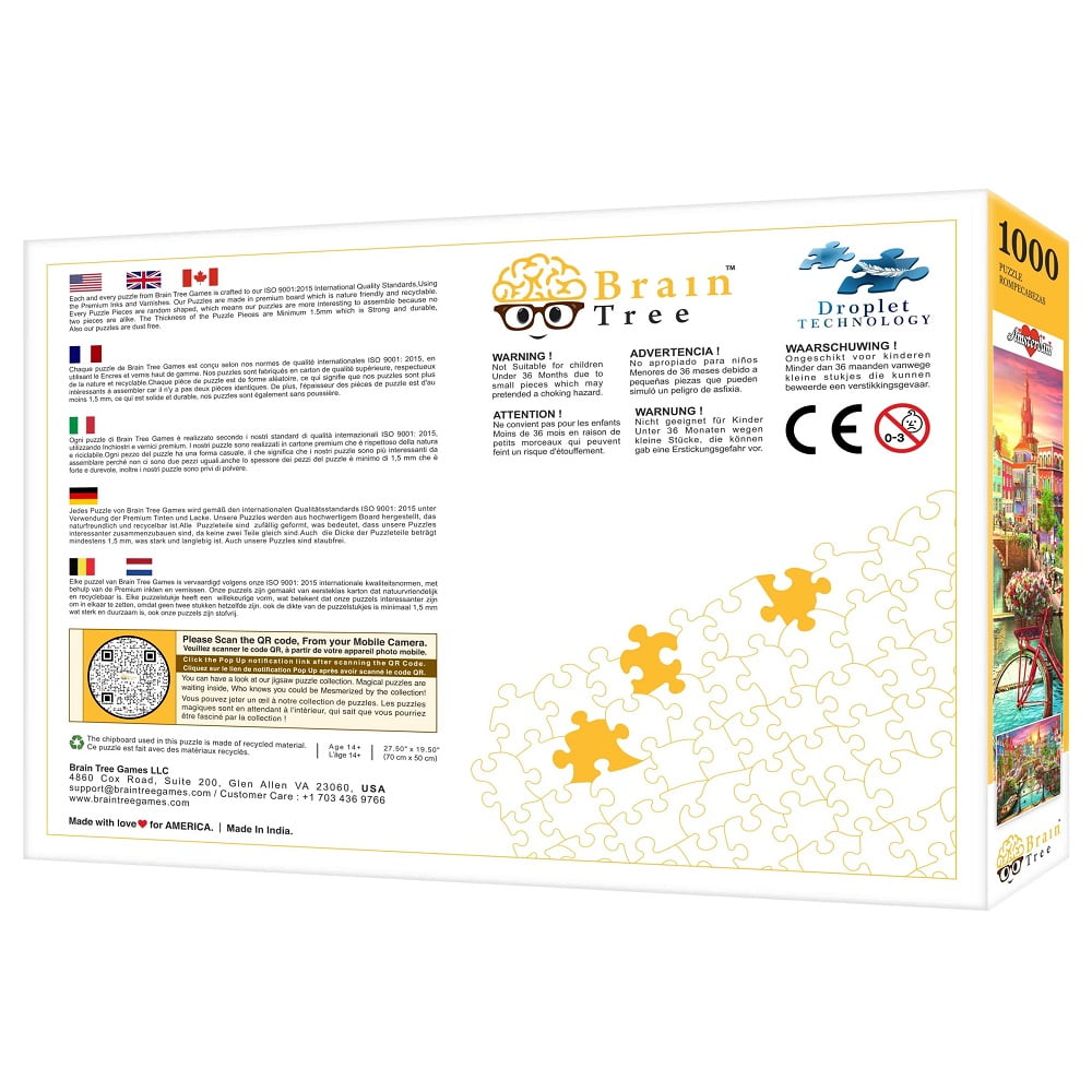 Brain Tree - Amsterdam 1000 piece puzzle for adults - Image 5