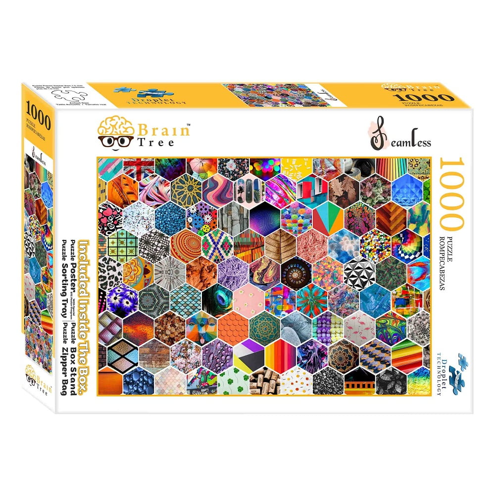 Brain Tree - Seamless 1000 piece puzzle for adults - Image 4