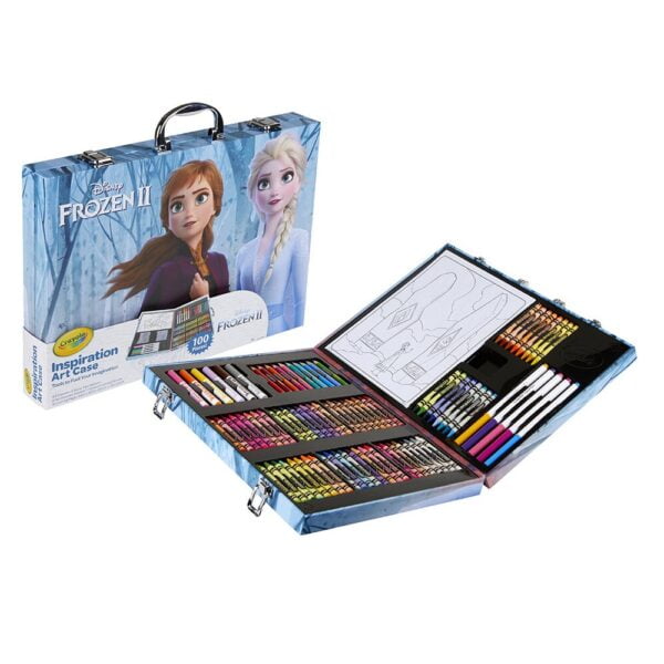 Crayola Frozen 2 Inspiration Art Case for Age 5+ Years (Crayons, Color Pencils, Marker Set) - Image 4