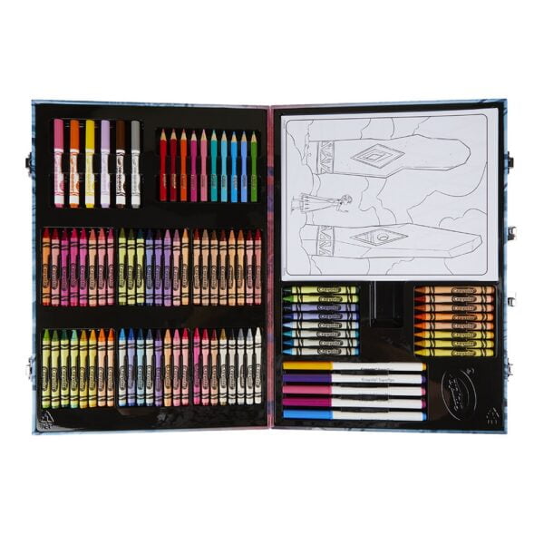 Crayola Frozen 2 Inspiration Art Case for Age 5+ Years (Crayons, Color Pencils, Marker Set) - Image 2