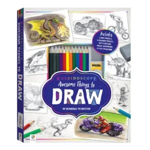 Hinkler Kaleidoscope: Awesome Things to Draw for Age 8-18 years