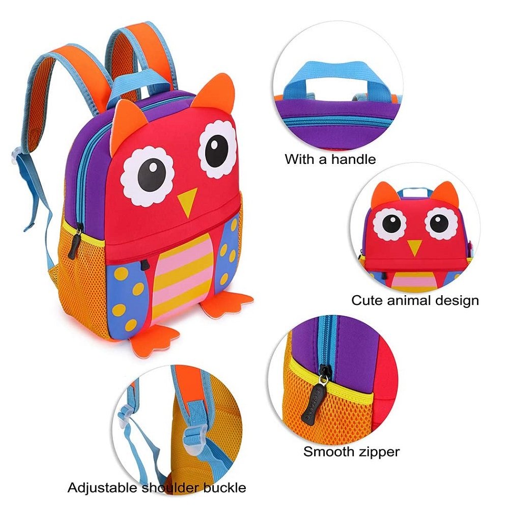 ITH Machine Embroidery Design - Owl Shoulder Bag