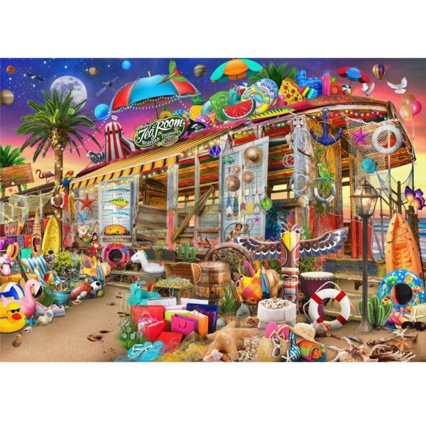 Brain Tree Beach Fantasy Jigsaw Puzzle 1000 Pieces for Age 14+ Years