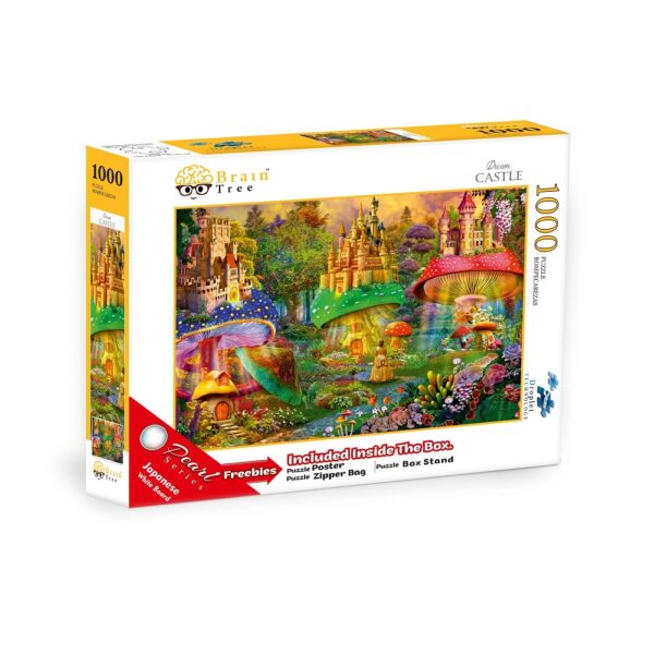 Brain Tree - Dream Castle Jigsaw Puzzle 1000 Pieces for Age 14+ Years - Image 3