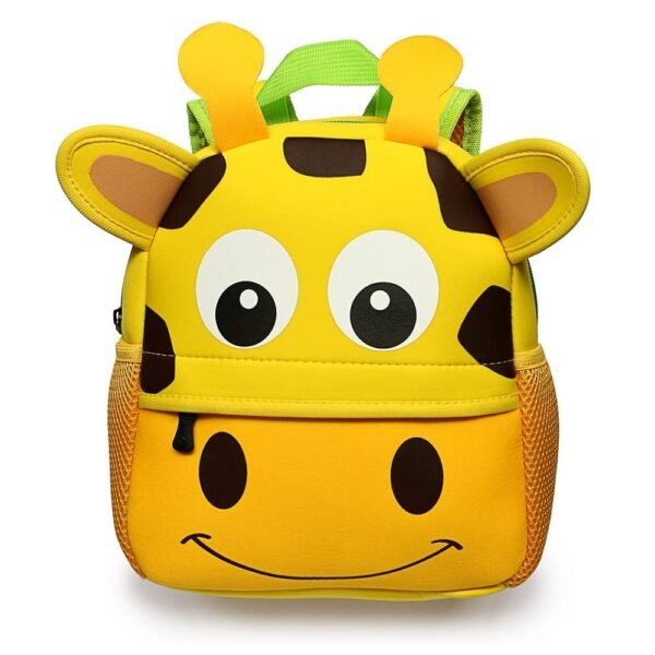 Flippi Yelllow Giraffe Waterproof Neoprene Backpack