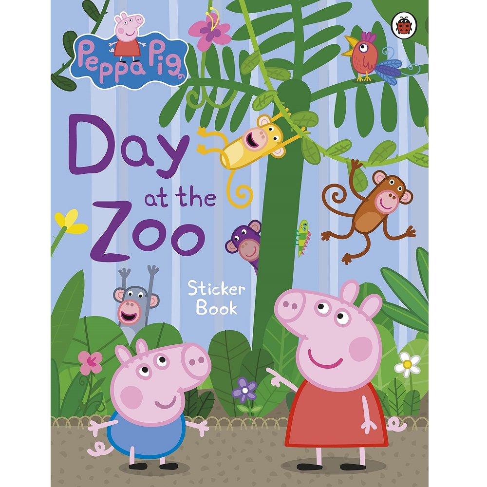 peppa pig day at the zoo sticker book