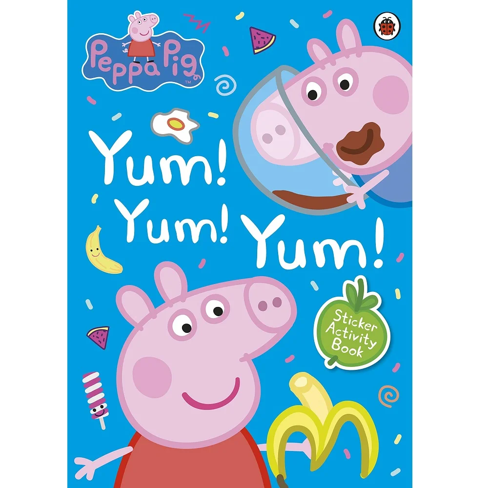 Peppa Pig:  Yum!  Yum!  Yum!  Sticker Activity Book for 3-5 Years