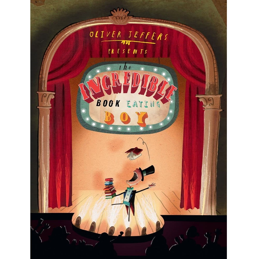 The Incredible book eating boy by Oliver Jeffers