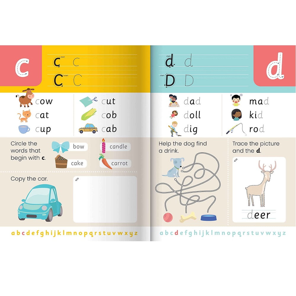 Junior Explorers Write and Wipe: Alphabet Book for Age 4+ Years - Image 2