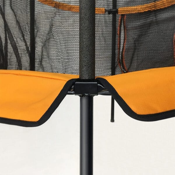 123Jump 48 inch (4 feet) Round Mini Trampoline with Safety Enclosure (age 3-7 Years) - Image 5