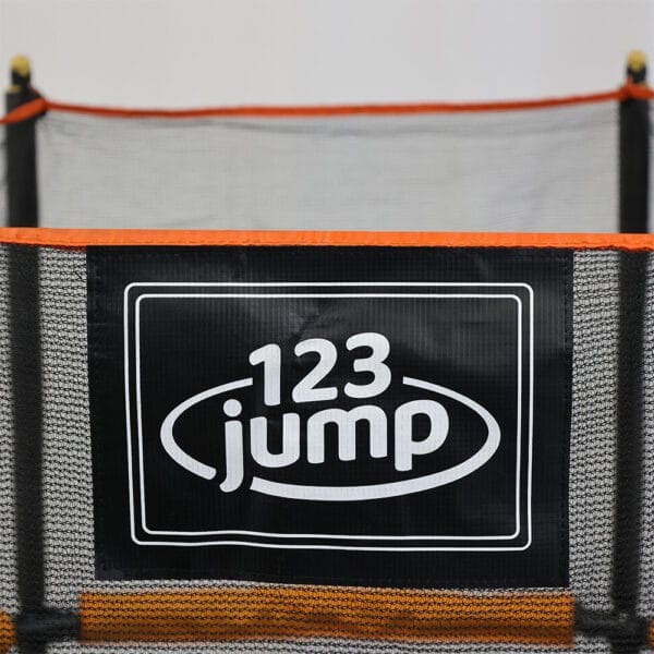123Jump 48 inch (4 feet) Round Mini Trampoline with Safety Enclosure (age 3-7 Years) - Image 6