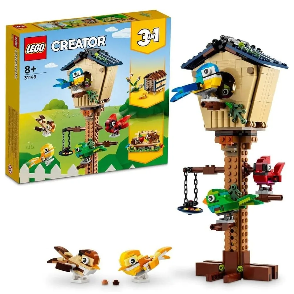 Lego Creator 31143 Bird House for 8+ Years (476 Pieces)