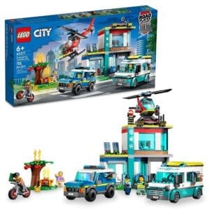 Lego City 60371 Emergency Vehicle HQ for Age 6+ Years