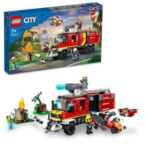 Lego City 60374 Fire Command Truck for 7+ Years (502 Pieces)