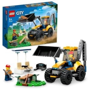 Lego City 60385 Construction Digger for 5+ Years (148 Pieces)