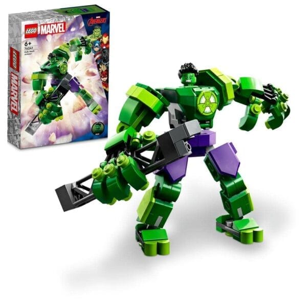 Lego Marvel 76241 Hulk Mech Armor for 6+ Years (138 Pieces)