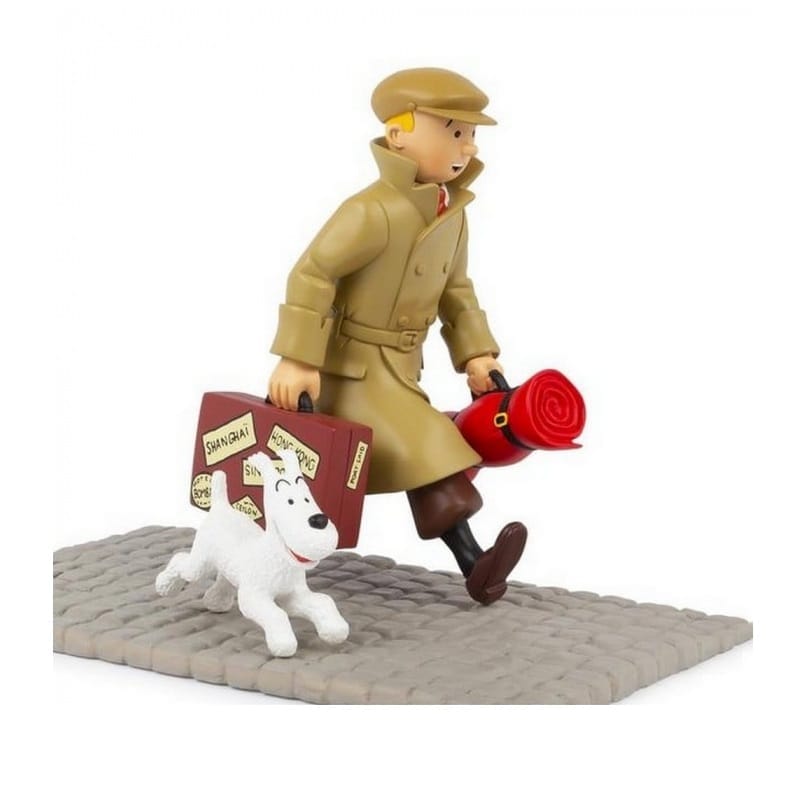 Tintin Resin Collectible Figure - They Are Arriving (Height 20 cms) with Certificate of Authenticity - Image 2