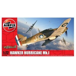 Airfix A01010A Hawker Hurricane Mk.I Aircraft Model Kit for Age 8+ Years