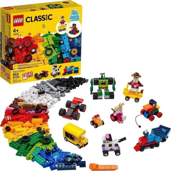 Lego Classic 11014 Bricks and Wheels Building Block Set fo 4+ Years ...