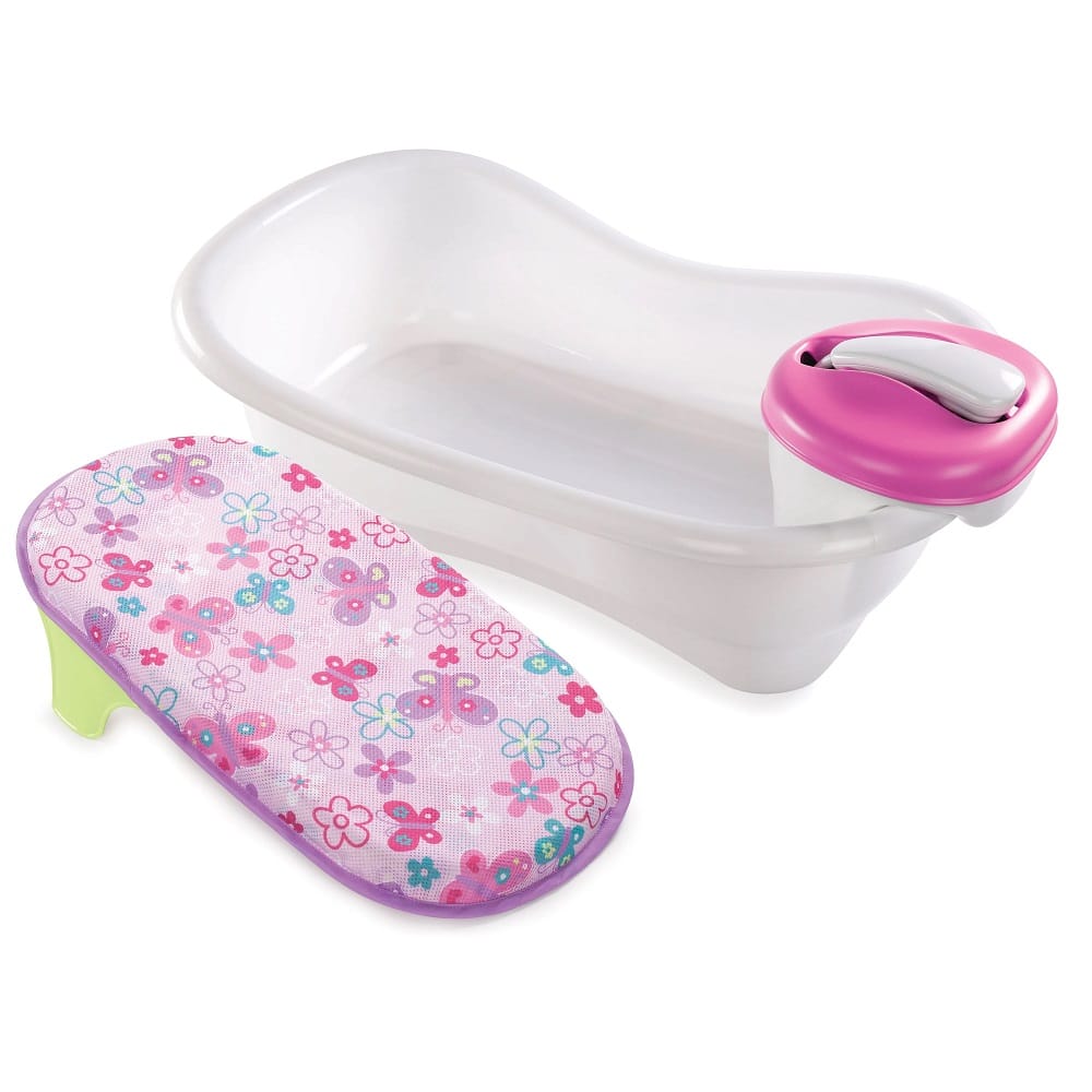 Summer infant best sale bath tub pink