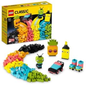 Lego Classic 11027 Creative Neon Fun for 5+ Years (333 Pieces)