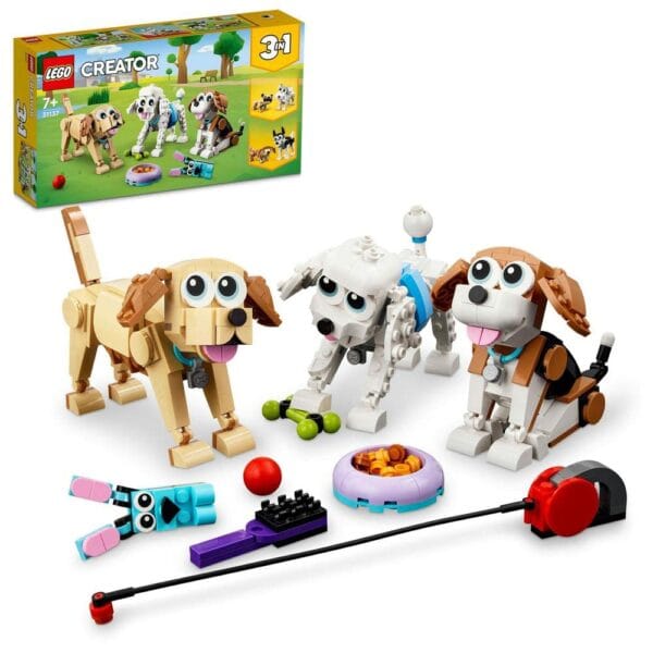 Lego Creator 31137 Adorable Dogs Building Kit for 7+ Years (475 Pieces)