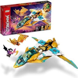 Lego Ninjago 71770 Zanes Golden Dragon Jet for 7+ Years (258 Pieces)