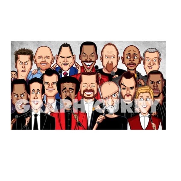 The World of Stand Up Wall Art Laminate by Graphicurry