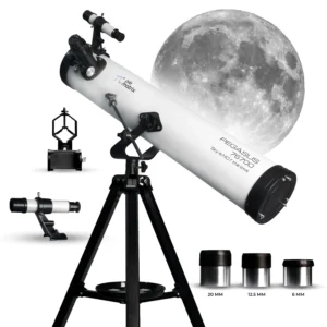 Pie Matrix Pegasus 76700 Newtonian Reflector Telescope with Travel Bag (aperture 76mm)