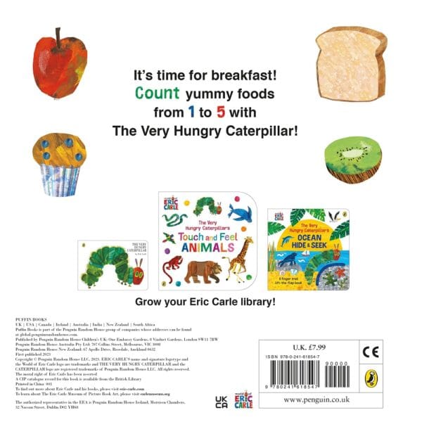 The Very Hungry Caterpillar Eats Breakfast - A Counting Book by Eric Carle (Hardcover) - Image 2